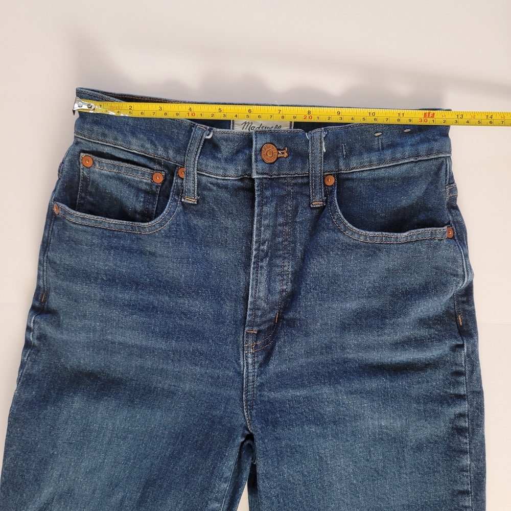 Madewell Perfect Vintage Wide Leg High Rise Jeans Denim, 26, Clean Girl - Picture 5 of 10